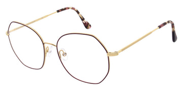 Andy Wolf® 4822 ANW 4822 03 52 - Gold/Red Eyeglasses