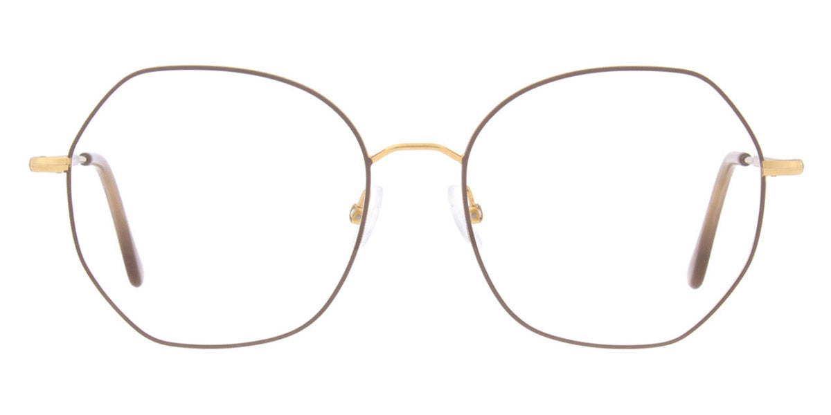 Andy Wolf® 4822 ANW 4822 05 52 - Gold/Beige Eyeglasses