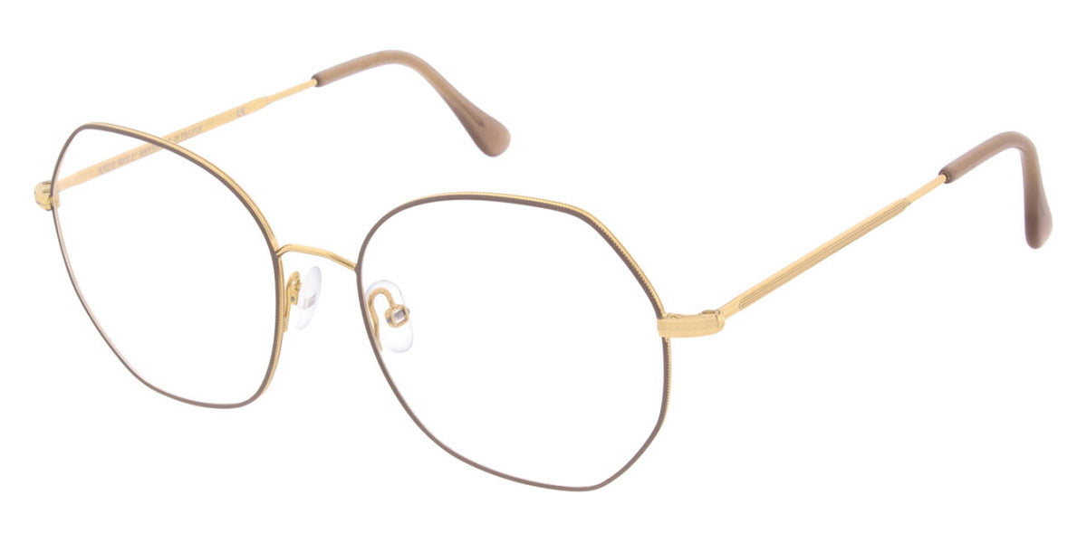 Andy Wolf® 4822 ANW 4822 05 52 - Gold/Beige Eyeglasses