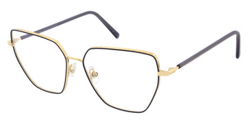 Andy Wolf® 4823 ANW 4823 04 58 - Gold/Grey Eyeglasses