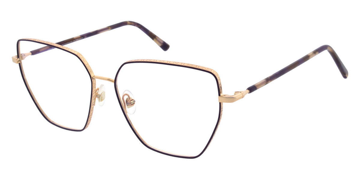 Andy Wolf® 4823 ANW 4823 05 58 - Rosegold/Violet Eyeglasses