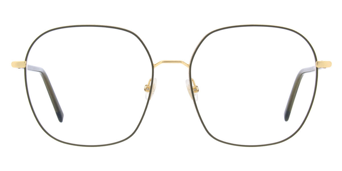 Andy Wolf® 4824 ANW 4824 04 58 - Gold/Green Eyeglasses