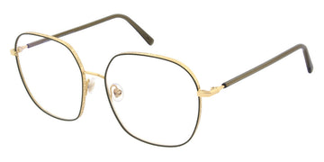 Andy Wolf® 4824 ANW 4824 04 58 - Gold/Green Eyeglasses