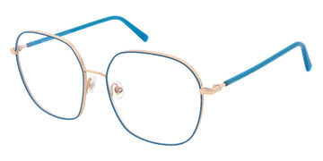 Andy Wolf® 4824 ANW 4824 05 58 - Rosegold/Blue Eyeglasses