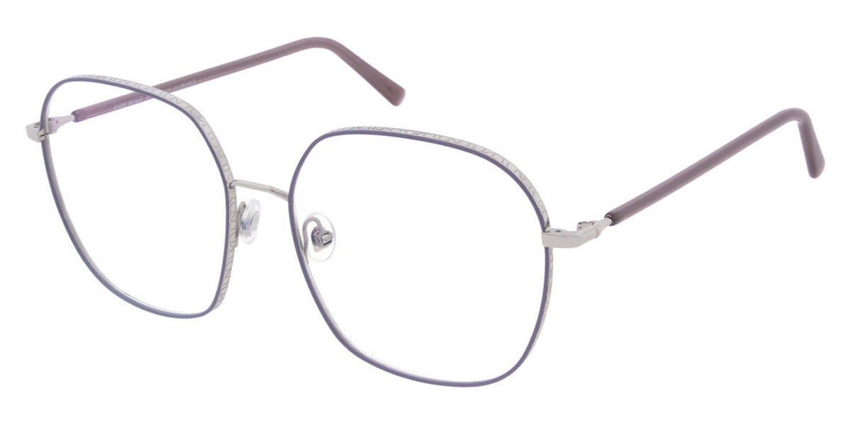 Andy Wolf® 4824 ANW 4824 06 58 - Silver/Violet Eyeglasses