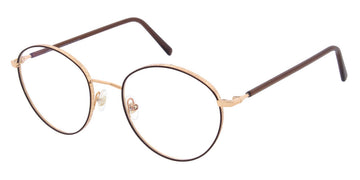 Andy Wolf® 4825 ANW 4825 04 53 - Rosegold/Brown Eyeglasses