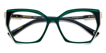 Etnia Barcelona® BRAGANZA 5 BRAGAN 55O GRBK - GRBK Green/Black Eyeglasses