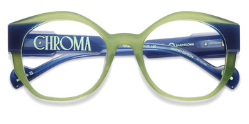 Etnia Barcelona® CHROMA N03 5 CHR003 52O GRDB - GRDB Green/Blue Eyeglasses