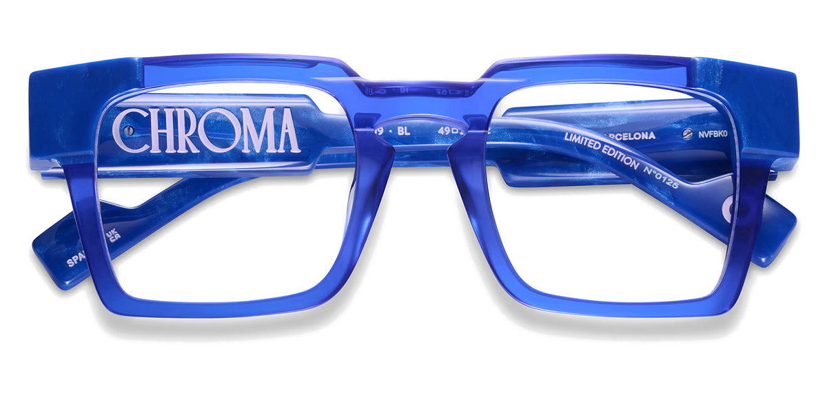 Etnia Barcelona® CHROMA N09 5 CHR009 49O BL - BL Blue Eyeglasses