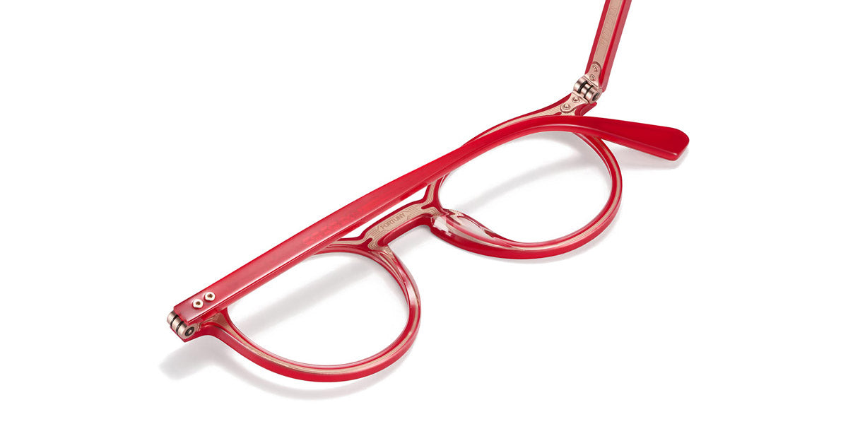 Etnia Barcelona® FORTUNY 5 FORTUN 46O RDCL - RDCL Red/Clear Eyeglasses