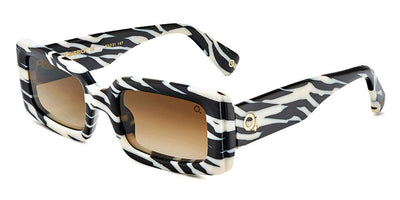 Etnia Barcelona® THE KUBRICK 4 SUN 5 KUBRIC 53S ZE - ZE Black/White Sunglasses