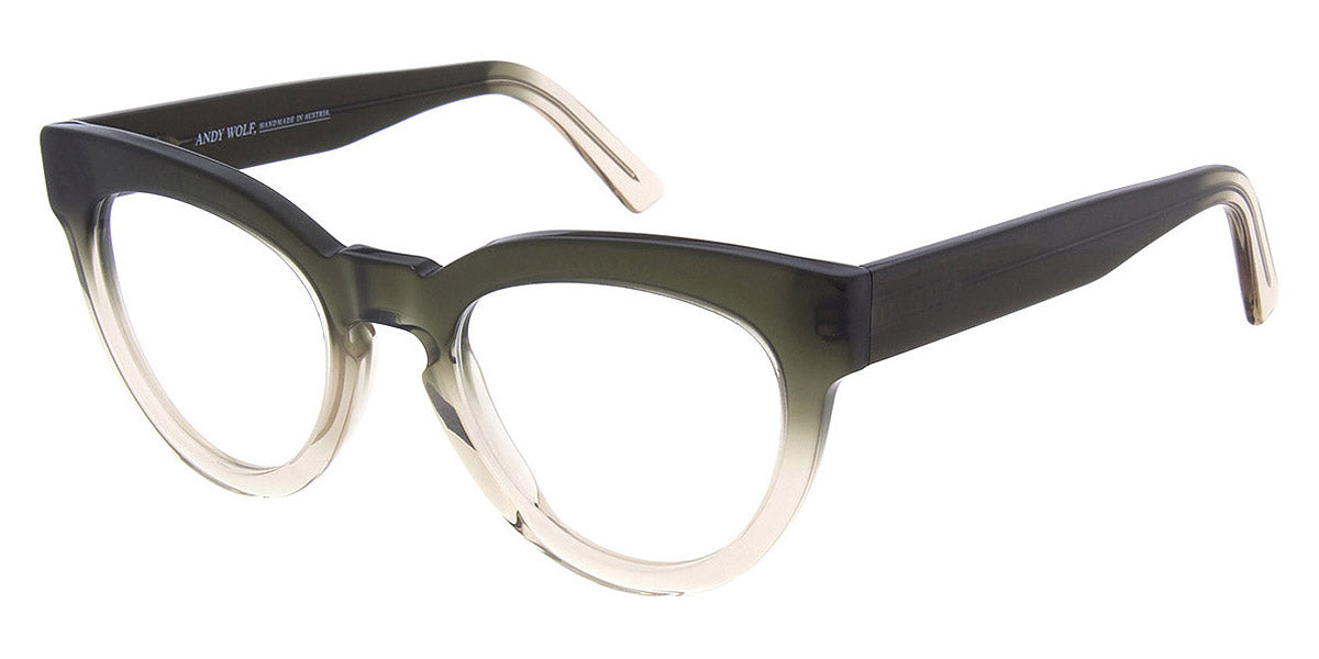 Andy Wolf® 5134 ANW 5134 04 52 - Green/Beige Eyeglasses