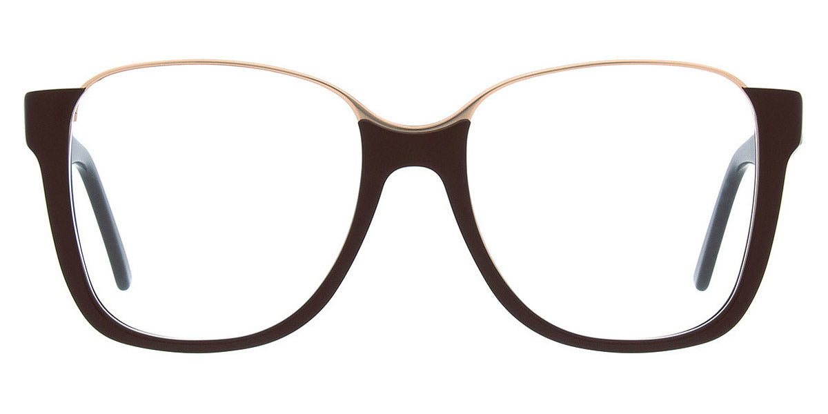 Andy Wolf® 5135 ANW 5135 03 55 - Brown/Rosegold Eyeglasses