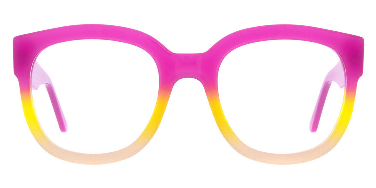 Andy Wolf® 5142 ANW 5142 05 56 - Pink/Yellow 05 Eyeglasses