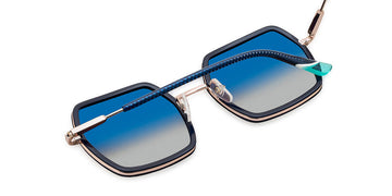 Etnia Barcelona® AZAHARA 7 AZAHAR 53S BLTQ - BLTQ Blue/Turquoise Sunglasses