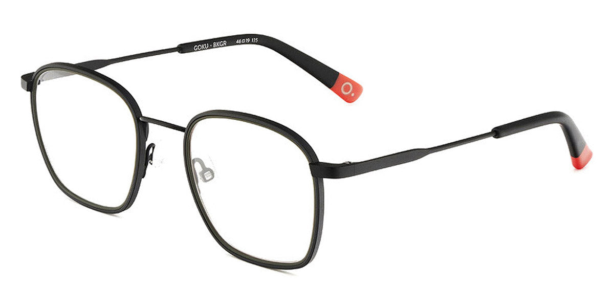 Etnia Barcelona® GOKU 7 GOKU 46O BKGR - BKGR Black/Green Eyeglasses