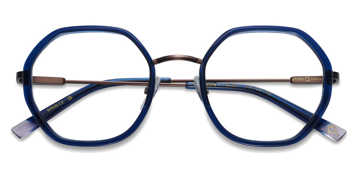 Etnia Barcelona® OLINDIAS 7 OLINDI 50O BLBZ - BLBZ Blue/Brown Eyeglasses