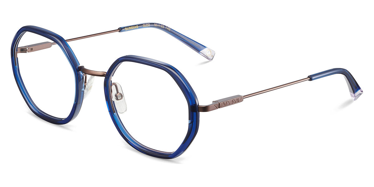 Etnia Barcelona® OLINDIAS 7 OLINDI 50O BLBZ - BLBZ Blue/Brown Eyeglasses