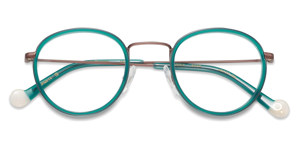 Etnia Barcelona® PUZZLE 7 PUZZLE 43O BZGR - BZGR Brown/Green Eyeglasses