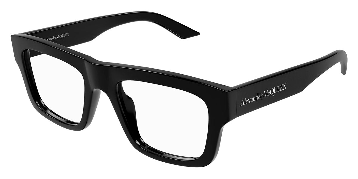 Alexander McQueen® AM0452O AM AM0452O 001 52 -  Black Eyeglasses