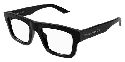 Alexander McQueen® AM0452O AM AM0452O 001 52 -  Black Eyeglasses