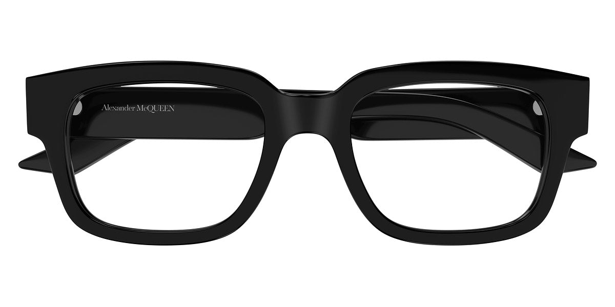 Alexander McQueen® AM0454O AM AM0454O 001 52 -  Black Eyeglasses