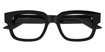 Alexander McQueen® AM0454O AM AM0454O 001 52 -  Black Eyeglasses