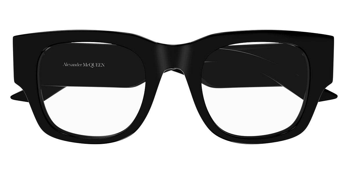 Alexander McQueen® AM0455O AM AM0455O 001 50 -  Black Eyeglasses