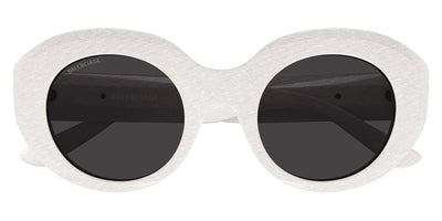 Balenciaga® BB0235S BB0235S 004 52 - White Sunglasses