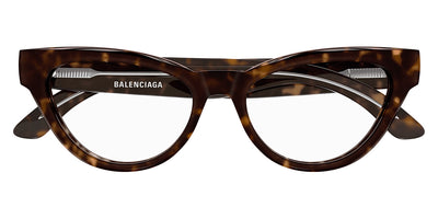 Balenciaga® BB0241O BB0241O 002 53 - Havana Eyeglasses