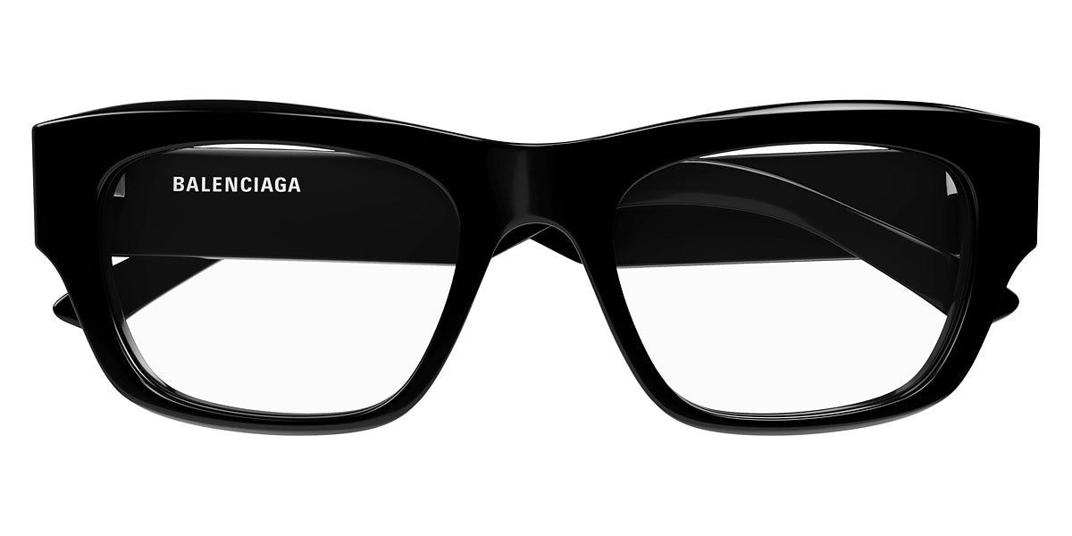 Balenciaga® BB0264O BB0264O 001 53 - Black Eyeglasses