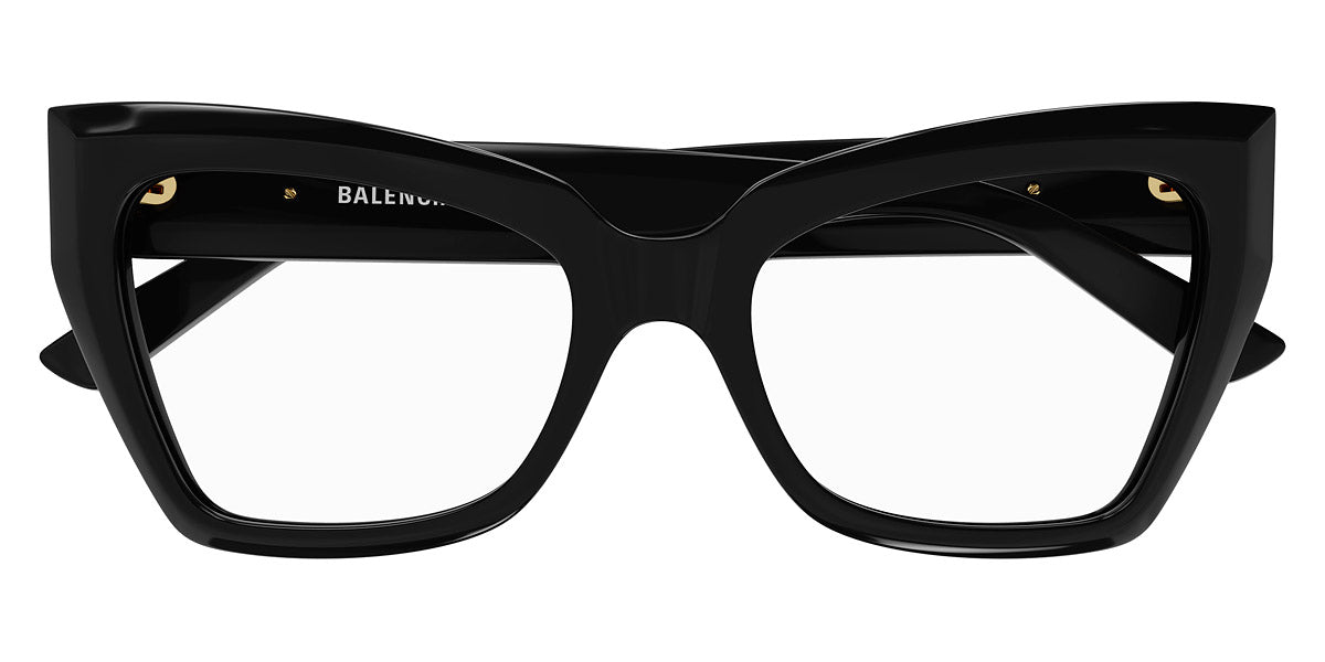 Balenciaga® BB0275O BB0275O 001 53 - Black Eyeglasses