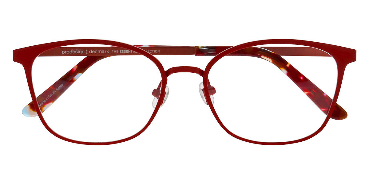 ProDesign Denmark® BOW 2 PDD BOW 2 4021 53 - Red Medium Matt Eyeglasses