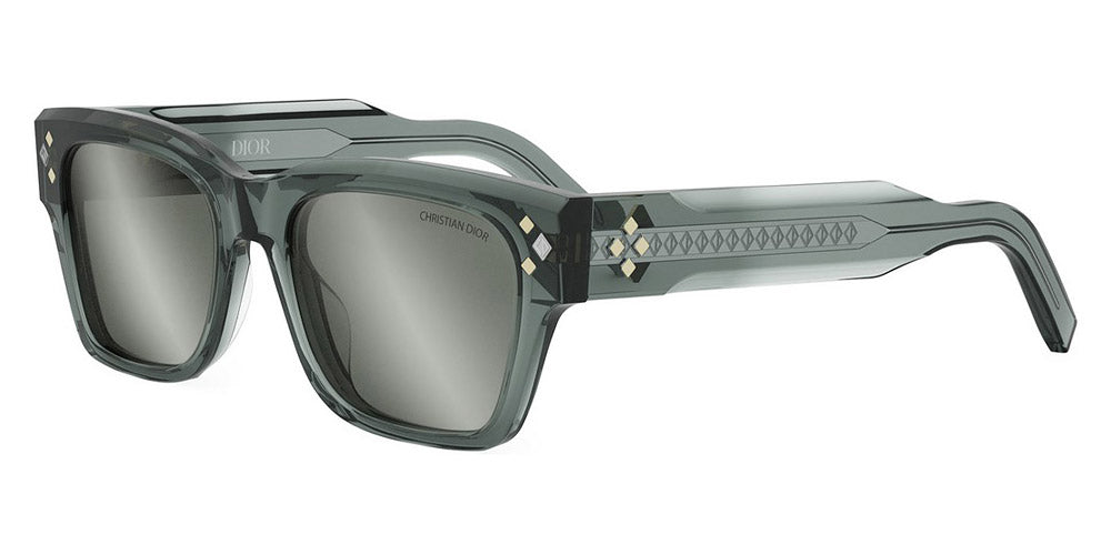 Dior® CD Diamond S2I - 45A4 Trasparent Grey / Smoke Mirror Sunglasses