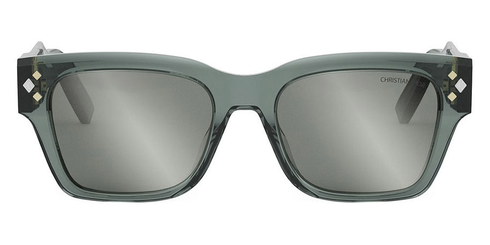 Dior® CD Diamond S2I - 45A4 Trasparent Grey / Smoke Mirror Sunglasses