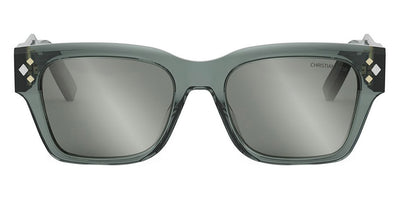 Dior® CD Diamond S2I - 45A4 Trasparent Grey / Smoke Mirror Sunglasses