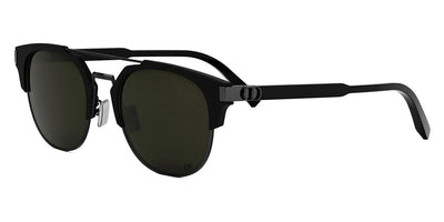 Dior® CD ICON R1U - Matte Black/Lenses Green Organic I6C0 Sunglasses