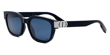 Dior® CD ICON S1F - Shiny Blue/Lenses Blue Organic 33B0 Sunglasses