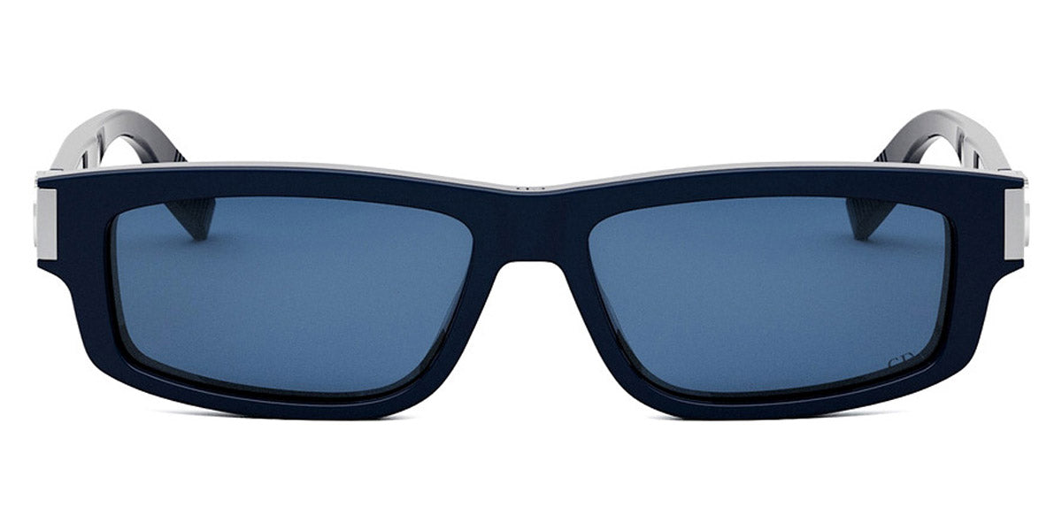 Dior® CD ICON S2I - Shiny Blue/Lenses Blue Organic 33B0 Sunglasses