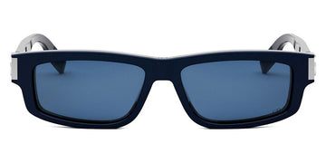 Dior® CD ICON S2I - Shiny Blue/Lenses Blue Organic 33B0 Sunglasses