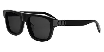 Dior® CD ICON S3F - Shiny Black/Lenses Smoke Organic 14A0 Sunglasses