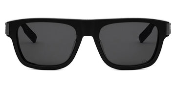 Dior® CD ICON S3F - Shiny Black/Lenses Smoke Organic 14A0 Sunglasses