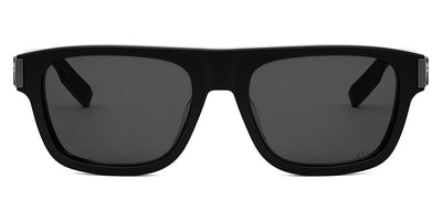 Dior® CD ICON S3F - Shiny Black/Lenses Smoke Organic 14A0 Sunglasses