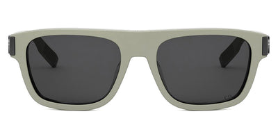 Dior® CD ICON S3F - Shiny Transparent Khaki/Lenses Green Organic 78A0 Sunglasses