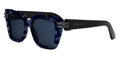 Dior® CDior S1I - Shiny Coloured Havana / Blue 28B0 Sunglasses