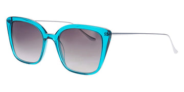 ProDesign Denmark® CONICAL SUN 3 PDD CONICAL SUN 3 8525 55 - Turquoise Medium Transparent Sunglasses