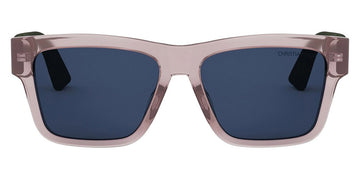 Dior® DIOR3D S2F - Shiny Light Pink/Lenses Blue Organic 40B0 Sunglasses