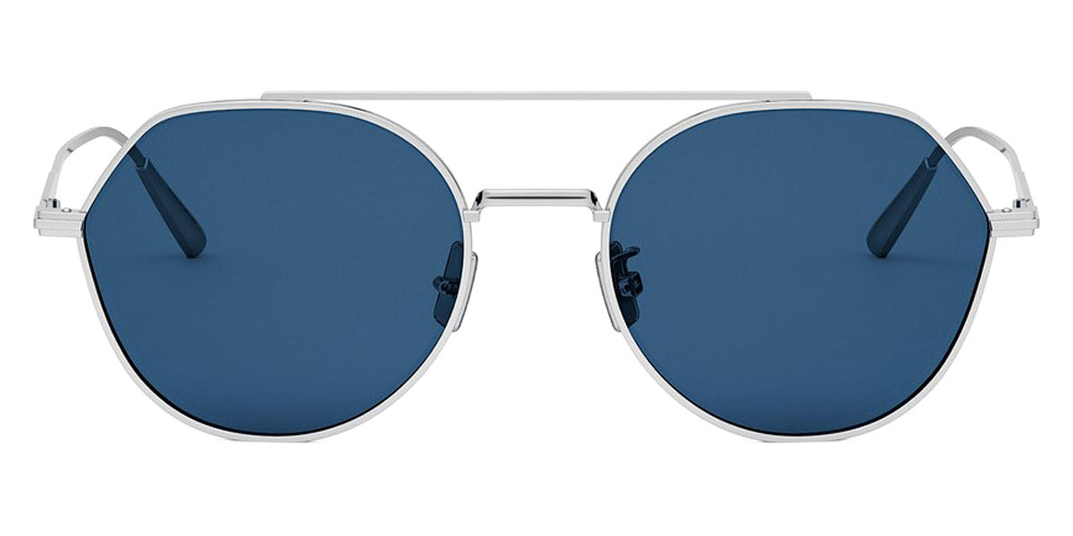 Dior® Diorblacksuit R6U CD DRBLKSUIT R6U F0B0 54 - Shiny Palladium Lenses  Blue  Organic  F0B0 Sunglasses