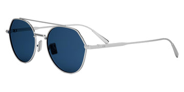 Dior® Diorblacksuit R6U CD DRBLKSUIT R6U F0B0 54 - Shiny Palladium Lenses  Blue  Organic  F0B0 Sunglasses