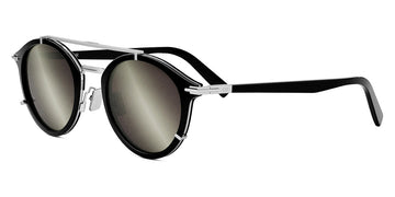 Dior® Diorblacksuit R7U CD DIORBLKSUIT R7U 11A4 50 - Matte Black Lenses  Smoke Mirror  Organic 11A4 Sunglasses